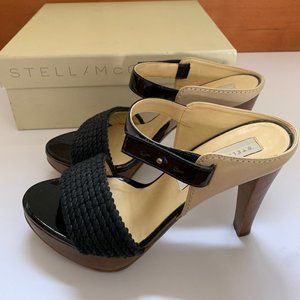 STELLA MC CARTNEY HEELS SZ 36/36 1/2